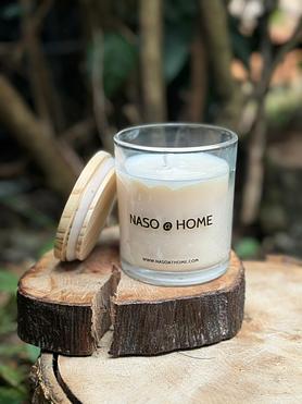 SALE: Amber and Orange Scented Candle (Seasonal)