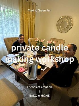 Private Candle Making Workshop